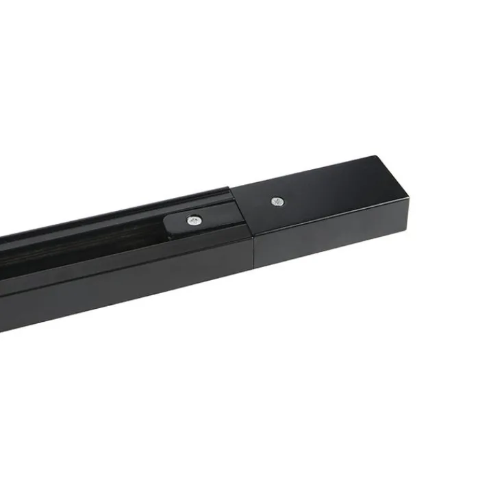 Kinder QAZQA Preisvorteil Auf Leuchtmittel|Smarte Glühbirnen*1 Meter schwarze Schiene für 1-phasige Schiene - Iconic