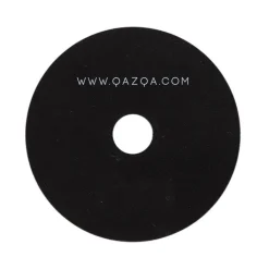 QAZQA Zubehör*Abdeckplatte schwarz 11cm rund für Montageplatte