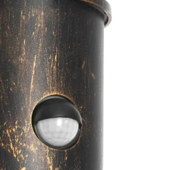 QAZQA Gartenbeleuchtung|Außenleuchten Mit Sensor*Antike Außenwandleuchte gold IP54 mit Bewegungssensor - Kiki