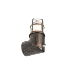 QAZQA Gartenbeleuchtung|Außenleuchten Mit Sensor*Antike Außenwandleuchte gold IP54 mit Bewegungssensor - Kiki