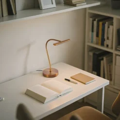 QAZQA Lampen Für Dein Homeoffice|Tischlampen*Art Deco Bronze Tischlampe inkl. LED - Tableau