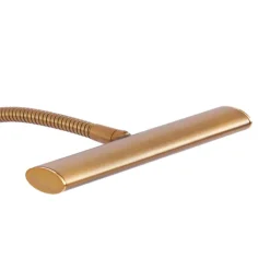 QAZQA Lampen Für Dein Homeoffice|Tischlampen*Art Deco Bronze Tischlampe inkl. LED - Tableau