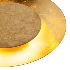 QAZQA Led-Deckenleuchten|Deckenleuchten*Art Deco Deckenleuchte Gold / Messing inkl. LED - So.