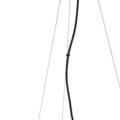 QAZQA Pendelleuchten|Wohnzimmerlampen*Art Deco Hängelampe Gold mit Rauchglas 12 Lichter - David