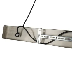 QAZQA Schlafzimmerlampen|Küchenlampen*Art Deco Hängelampe Messing mit grünem Glas 3-Licht - Pallon Mezzi