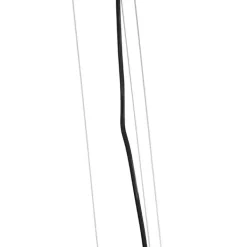 QAZQA Pendelleuchten|Wohnzimmerlampen*Art Deco Hängelampe Messing mit rosa Glas - Glückseligkeit