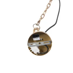 QAZQA Pendelleuchten|Wohnzimmerlampen*Art Deco Hängelampe mit Kristallen / Gold 50 cm - Kasbah