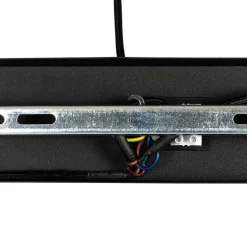 QAZQA Pendelleuchten|Wohnzimmerlampen*Art Deco Hängelampe schwarz mit Rauchglas 3-Licht - Pallon Mezzi