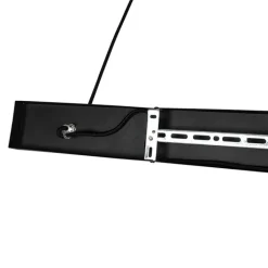 QAZQA Pendelleuchten|Wohnzimmerlampen*Art Deco Hängelampe schwarz mit Rauchglas 3-Licht - Pallon Mezzi