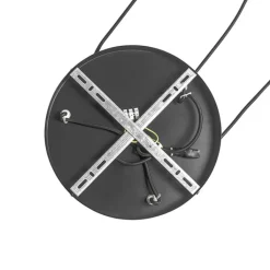 QAZQA Pendelleuchten|Wohnzimmerlampen*Art Deco Hängelampe schwarz 3-flammig mit Rauchglas - Busa