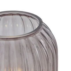QAZQA Stehlampen|Wohnzimmerlampen*Art Deco Stehleuchte schwarz mit Rauchglas 2-flammig - Rid