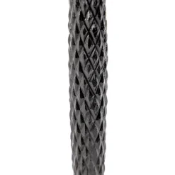 QAZQA Tischlampen|Wohnzimmerlampen*Art Deco Tischlampe Bronze mit samtrotem Schirm 35 cm - Areka