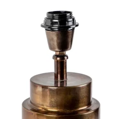 QAZQA Leuchten Ohne Schirm|Tischlampen*Art Deco Tischlampe Bronze ohne Schirm - Bruut