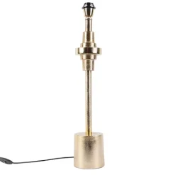 QAZQA Leuchten Ohne Schirm|Tischlampen*Art Deco Tischlampe Gold ohne Schirm - Diverso