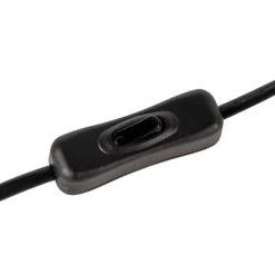 QAZQA Lampen Für Dein Homeoffice|Tischlampen*Art Deco Tischlampe Messing mit blauem Glas - Pallon