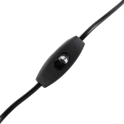 QAZQA Tischlampen|Wohnzimmerlampen*Art Deco Tischlampe mit Veloursschirm rot 35 cm - Diverso