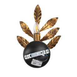 QAZQA Wandleuchten|Wohnzimmerlampen*Art Deco Wandleuchte Antikgold - Linden