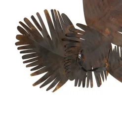 QAZQA Wandleuchten|Wohnzimmerlampen*Art Deco Wandleuchte Kupfer 76 cm 2-flammig - Lauf