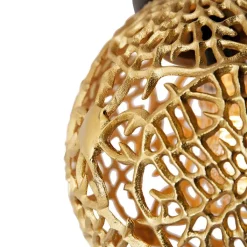 QAZQA Deckenleuchten|Wohnzimmerlampen*Art-Deco-Deckenleuchte Gold mit Schwarz - Maro