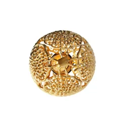 QAZQA Deckenleuchten|Wohnzimmerlampen*Art-Deco-Deckenleuchte Gold mit Schwarz - Maro