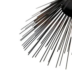 QAZQA Deckenleuchten|Wohnzimmerlampen*Art-Deco-Deckenleuchte schwarz mit Lichteffekt - Broom