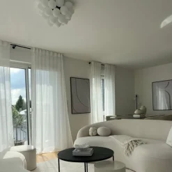 QAZQA Schlafzimmerlampen|Küchenlampen*Art-Deco-Deckenleuchte schwarz mit Opalglas 6-flammig - Uvas