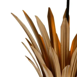 QAZQA Pendelleuchten|Wohnzimmerlampen*Art-Deco-Hängelampe Gold 3-flammig - Wesley