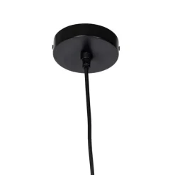 QAZQA Pendelleuchten|Wohnzimmerlampen*Art-Deco-Hängelampe Gold mit Schwarz - Wesley