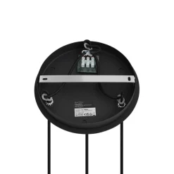 QAZQA Schlafzimmerlampen|Küchenlampen*Art-Deco-Hängelampe schwarz mit Rauchglas rund 3-flammig - Vidro