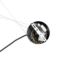 QAZQA Küchenlampen|Pendelleuchten*Art-Deco-Hängelampe schwarz mit Rauchglas 12-flammig – David