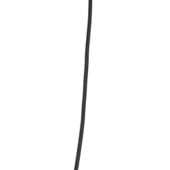 QAZQA Pendelleuchten|Wohnzimmerlampen*Art-Deco-Pendelleuchte schwarz mit Rauchglas 3-flammig - Pallon