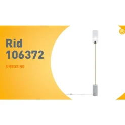 QAZQA Stehlampen|Wohnzimmerlampen*Art-Deco-Stehleuchte aus Messing mit klarem Glas - Rid