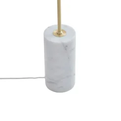 QAZQA Stehlampen|Wohnzimmerlampen*Art-Deco-Stehleuchte aus Messing mit klarem Glas - Rid