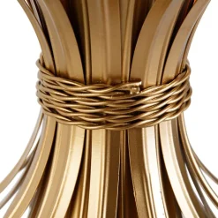 QAZQA Tischlampen|Wohnzimmerlampen*Art-Deco-Tischlampe Gold - Wesley