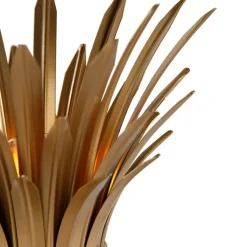 QAZQA Tischlampen|Wohnzimmerlampen*Art-Deco-Tischlampe Gold - Wesley