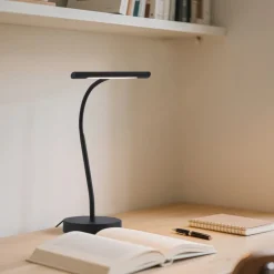 QAZQA Led-Tischleuchten|Tischlampen*Art-Deco-Tischleuchte Schwarz inkl. LED - Tableau