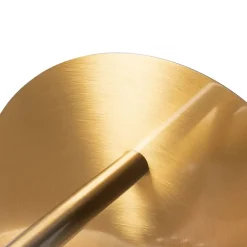 QAZQA Wandleuchten|Wohnzimmerlampen*Art-Deco-Wandleuchte aus Gold und Opalglas - Flore