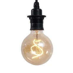 QAZQA Gartenbeleuchtung|Pendelleuchten Außen*Außenhängeleuchte schwarz IP44 - Cava