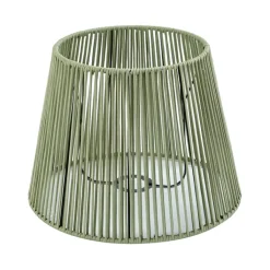 QAZQA Lampenschirme|Gartenbeleuchtung*Außenlampenschirm mit grünem Seil IP54 40/28/30 - Jayla