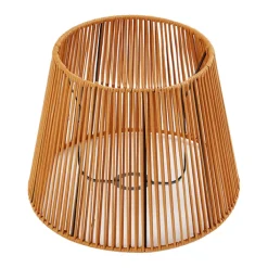 QAZQA Gartenbeleuchtung|Lampenschirme*Außenlampenschirm mit orangefarbenem Seil IP54 40/28/30 - Jayla