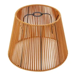 QAZQA Gartenbeleuchtung|Lampenschirme*Außenlampenschirm mit orangefarbenem Seil IP54 40/28/30 - Jayla