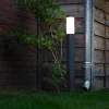 QAZQA Stehlampen Außen|Gartenbeleuchtung*Außenlaterne anthrazit 80 cm IP44 - Rox