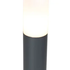 QAZQA Stehlampen Außen|Gartenbeleuchtung*Außenlaterne anthrazit 80 cm IP44 - Rox