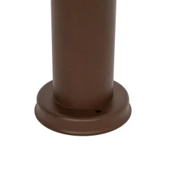 QAZQA Gartenbeleuchtung|Stehlampen Außen*Außenlaterne rostbraun mit Opal 80 cm IP44 - Rox