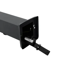 QAZQA Stehlampen Außen|Gartenbeleuchtung*Außenleuchte Dunkelgrau 80 cm mit Fassung IP44 - Malios