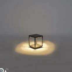 QAZQA Gartenbeleuchtung|Led-Außenleuchten*Außenleuchte inkl. Solar, Bewegungsmelder und Dämmerungsschalter - Volendam