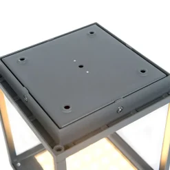 QAZQA Gartenbeleuchtung|Led-Außenleuchten*Außenleuchte inkl. Solar, Bewegungsmelder und Dämmerungsschalter - Volendam