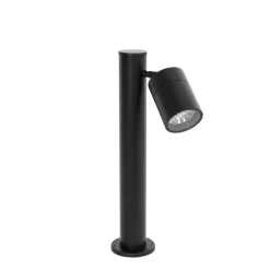 QAZQA Gartenbeleuchtung|Stehlampen Außen*Außenleuchte schwarz 45 cm AR70 verstellbar IP44 - Solo