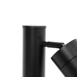 QAZQA Gartenbeleuchtung|Stehlampen Außen*Außenleuchte schwarz 45 cm AR70 verstellbar IP44 - Solo