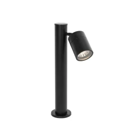 QAZQA Gartenbeleuchtung|Stehlampen Außen*Außenleuchte schwarz 45 cm AR70 verstellbar IP44 - Solo